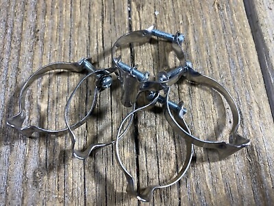 #ad SHIMANO CABLE CLAMPS VINTAGE BIKE BICYCLE X5 25.4mm NOS $13.59