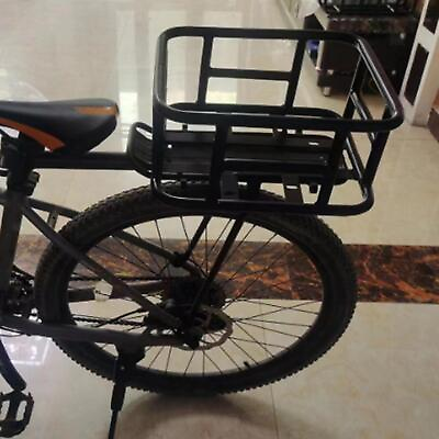 #ad #ad Rear Rack Bike Basket Easy to Install Organizer Bicycle Cargo Rack Bike Pannier $74.54