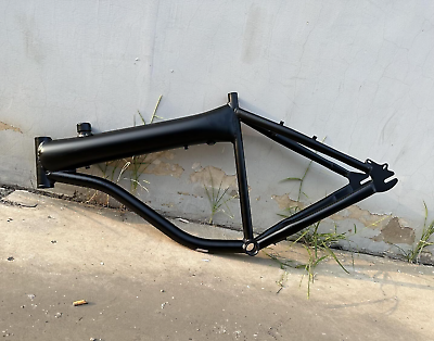 #ad CDHPOWER Black Gas Bike Frame 2.75L Gas Fuel Tank Built In Gas Motorized Bicycle $159.99