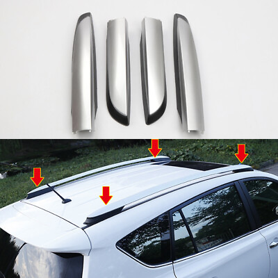#ad 2013 2018 for Toyota RAV4 Roof Rack Bar End Shell Replacements Cover 4pcs $38.00