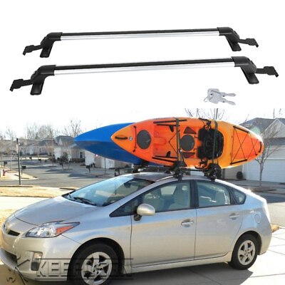 #ad #ad For Toyota Prius Bare Roof Rack Crossbars Luggage Kayak Cargo Carrier w Locks $116.99