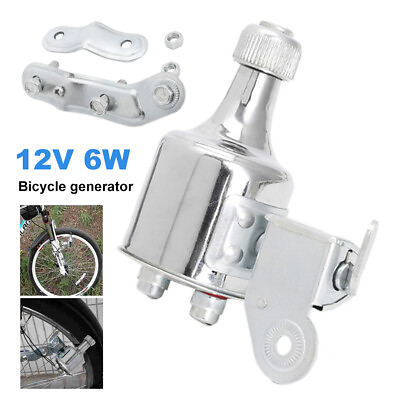 #ad Bicycle Light Generator Headlight Tail Light Motorized Dynamo Friction Generator $22.78