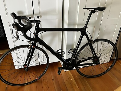 #ad Custom built road bike with Pedal Force carbon frame 60 cm $650.00