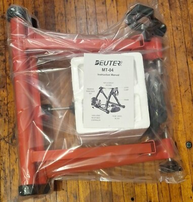#ad #ad DEUTER Bike Trainer MT 04 Bicycle Stationary Stand Indoor RED $35.00