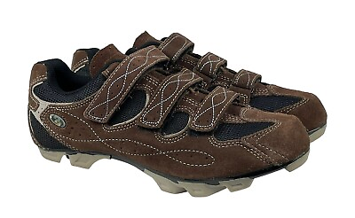 Riata Specialized Mountain Bike Shoes Brown Leather Women#x27;s Size US 10 Shimano $69.99
