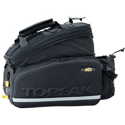 #ad Topeak Mtx Trunkbag Dx Black Trunk Bag Bike Bicycle Expanding Rack 3M $114.95