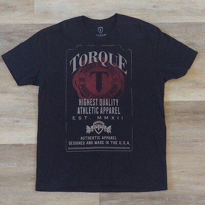 #ad Torque Sports Men#x27;s Graphic T Shirt Size XL $13.49