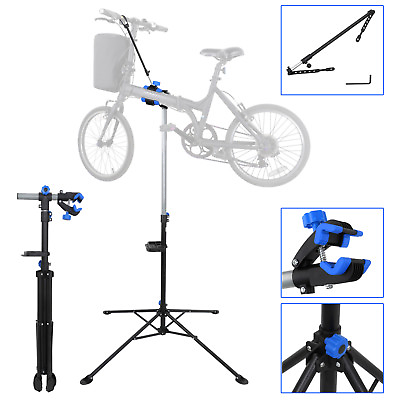 #ad #ad Pro Bike Repair Stand W Telescopic Arm Bicycle Cycle Rack Adjustable 42quot; To 74quot; $42.58