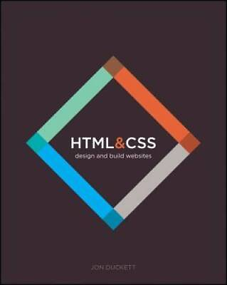 #ad HTML and CSS: Design and Build Websites Paperback By Duckett Jon GOOD $4.94