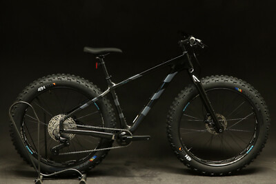 #ad #ad Salsa Beargrease Deore 11 Carbon Fat Tire Bike Medium Black Fade 11s NEW Display $2699.99