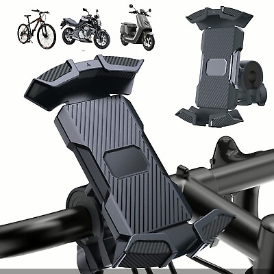 Motorcycle Bike Handlebar Mount Holder Bicycle For iPhone Samsung Cell Phone GPS $11.95