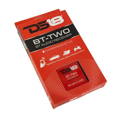 #ad DS18 BT TWO Marine Car Boat Bike Bluetooth 4.0 Audio Receiver Converter Adapter $42.30