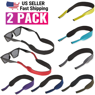#ad #ad 2 Pack Sports Sunglasses Strap Neck Cord Eyeglass Glasses Lanyard Holder String $3.25