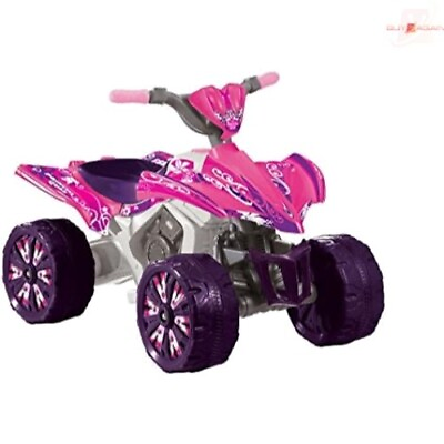 #ad Pink 6V Ride On Quad for Little Princesses#x27; Outdoor Adventures $146.97