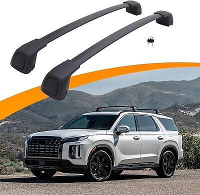 #ad #ad Lockable Roof Rack Crossbar for 2019 2024 Hyundai Palisade Cargo Carrier Luggage $50.33
