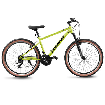#ad Mountain Bike 26quot; Wheel 21 Speed Carbon Steel Frame Trail Commuter Mountain Bike $219.99