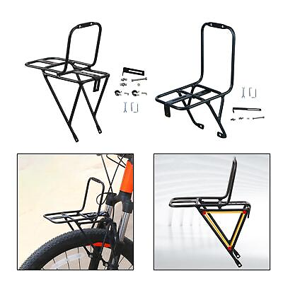 #ad Bike Front Carrier Rack Carrying for Road Bike Long Distance Cycling Touring $32.54