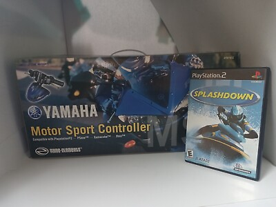 #ad #ad SPLASHDOWN game NEW YAMAHA JET SKII CONTROLLER FOR PLAYSTATION 2 #R22 $89.95