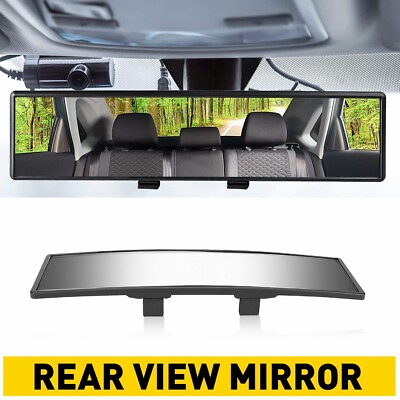 Angel View Panoramic Wide Angle Car Rear View Mirro Mirror Lens 240mm White Tint $11.99