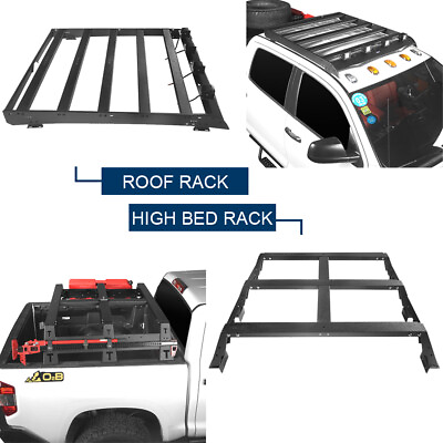 FIT 14 21 TUNDRA CREWMAX STEEL ROOF CARRIER RACK HIGH BED CROSS BAR ASSEMBLY $628.99