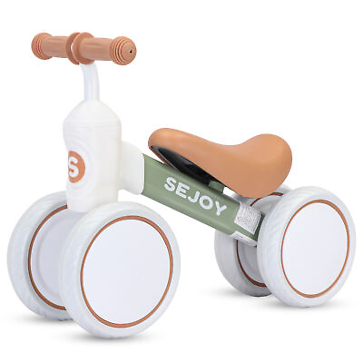 #ad Baby Balance Bike for 1 3Year Old Boys Girls 10 36 Month Toddler Bike w 4 Wheels $29.99