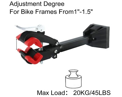 #ad Foldable Heavy Duty Wall Mount Bike Repair Stand $13.00