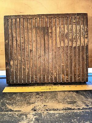 #ad Vintage Wood Rack For Ludlow Print Work Rare From Old Print Shop in N.H.#2 $60.00