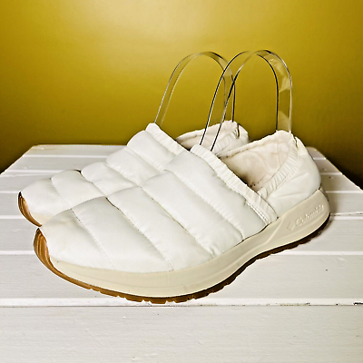 #ad Columbia Shoes Ivory Techlite Sea Salt Puffer Mau Palermo Street Women#x27;s 8 White $6.80