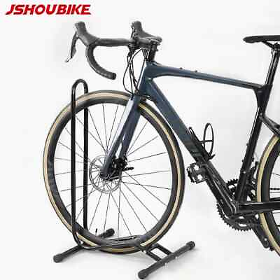 #ad Foldable Bike Storage Stand Bicycle Floor Parking Rack Indoor Garage Storage $86.90