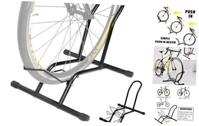 #ad #ad Bike Floor StandBike Rack Floor Type，Bike Stand Holds 16” 29”WheelsBicycle $38.21