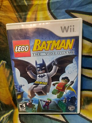 #ad #ad LEGO Batman for Nintendo Wii WII Action Adventure Video Game $14.95