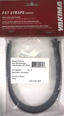 #ad Yakima 15.5quot; Fat Straps for Two Four Timer Bike Bicycle Racks HighSpeed 8002470 $82.88