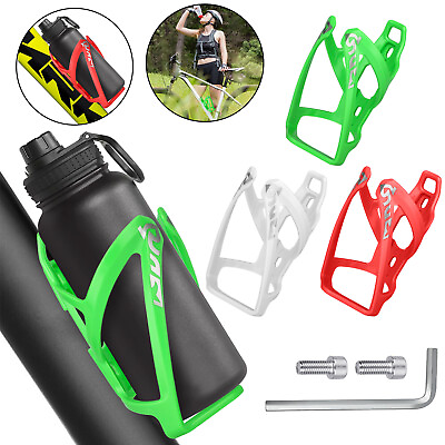 Bicycle Water Bottle Holder Cage Bike Cycling Beverages Drink Cup Mount Bracket $6.98