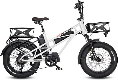 #ad Fucare Electric Bike for Adults Dual Battery 48V 30AH Long Range Cargo Ebikes $999.00