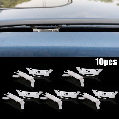 #ad Nylon For Honda Roof Weather Strip Moulding Clips Set of 10 Sturdy and Reliable $10.82
