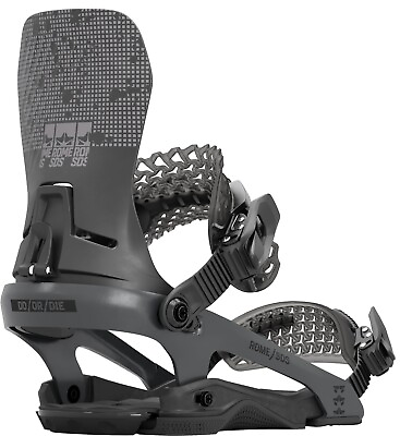 #ad Rome D.O.D. Snowboard Bindings M L US 7.5 10 Black New 2024 Do or Die $244.97