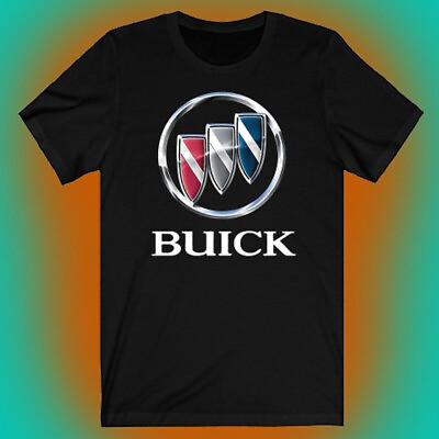 #ad Buick Car Motorcycle Men#x27;s Black T shirt Size S to 5XL $20.99