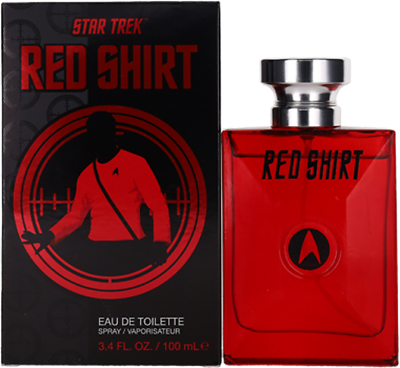 #ad Red Shirt By Star Trek For Men Eau De Toilette Cologne Spray 3.4oz New $53.99