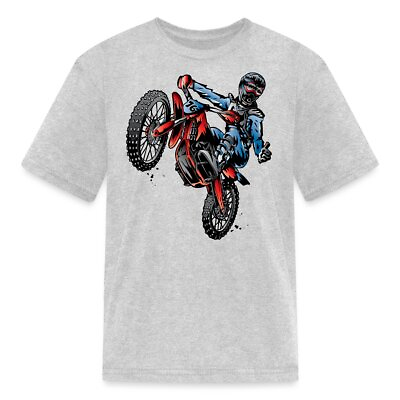 #ad #ad Motocross Dirt Bike Stunt Rider Kids#x27; T Shirt $17.99