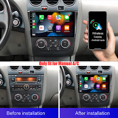 #ad For 2008 2012 Nissan Altima Apple Carplay Car Radio Android GPS FM Stereo DSP 9quot; $114.98