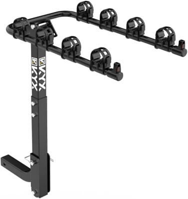 #ad 4 Bike Car Hitch Racks for 2 in. Hitch with Foldable Arms Locking System New $60.99