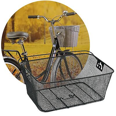 #ad #ad Rear Bike Basket Fits Most Rear Bike Racks Thicken Bike Cargo Rack Basket $240.06