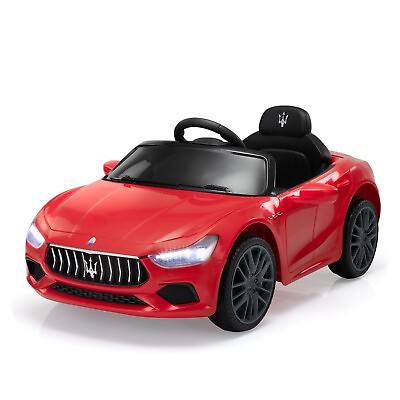 #ad TOBBI Kids Ride on Car 12V Electric Car for Boy Girl Licensed Maserati Ghibli $149.98