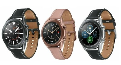 Samsung Galaxy Watch 3 41mm 45mm GPS WiFi Bluetooth Smart Watch Good $54.99