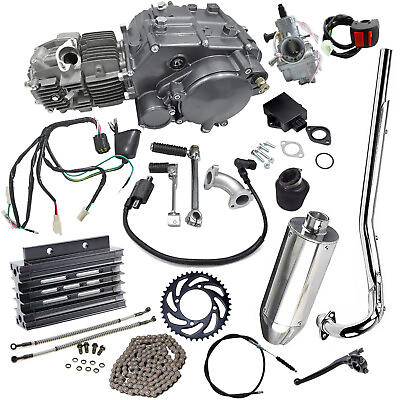 #ad Racing Lifan 150cc Engine Motor Kit For Honda 110 125 160cc Dirt Pit Trail Bike $798.89