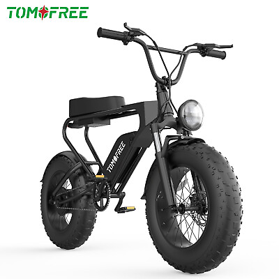 #ad #ad 1200W Electric Bike Bicycles 48V 20Ah 30mph E bike Off road Motorbike DK200 $1249.00