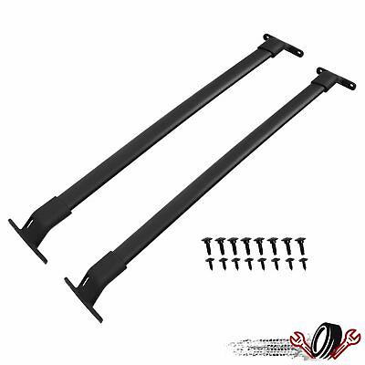 #ad #ad For 18 22 23 Ford Expedition Roof Rack Cross Bar Black Aluminum Luggage Carrier $48.49