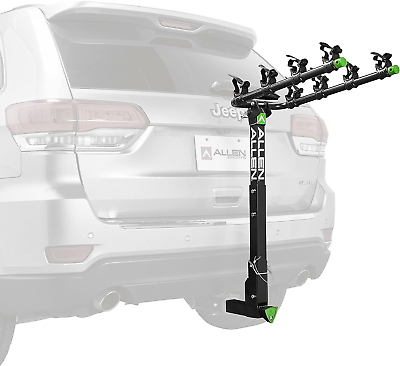 #ad Allen Sports Deluxe Locking Quick Release 4 Bike Carrier for 2 Inch Hitch Model $94.93