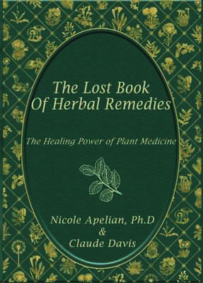 #ad The Lost Book of Herbal Remedies paperback with color pictures $42.00