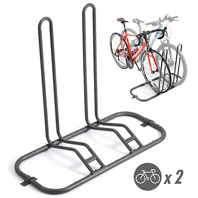 Bike Parking Stand Floor Rack Bicycle Storage For 1 3 Large Cycle Holders Garage $35.99